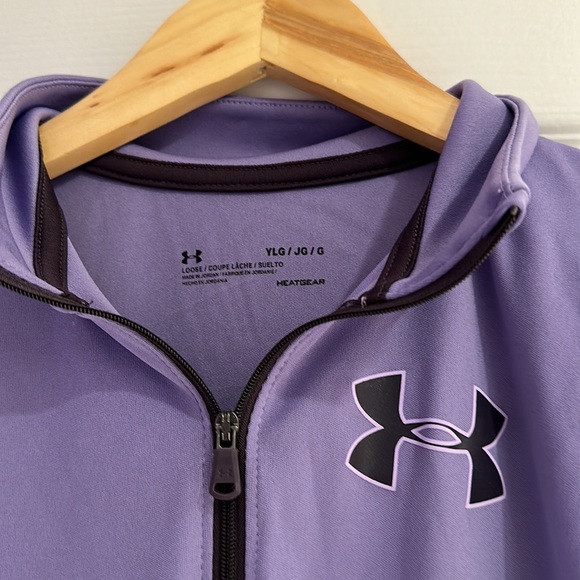 Worn once! Under Armour quarter zip / size Large - Picture 3 of 4